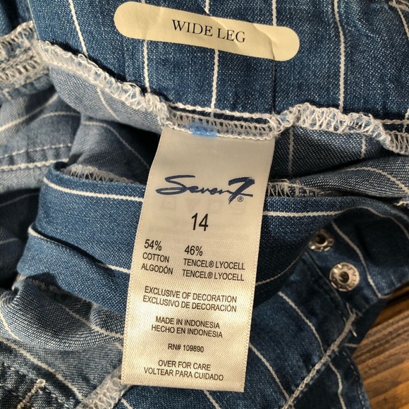 Seven7 Wide Leg Pant, Size 14, NWT - Picture 10 of 12